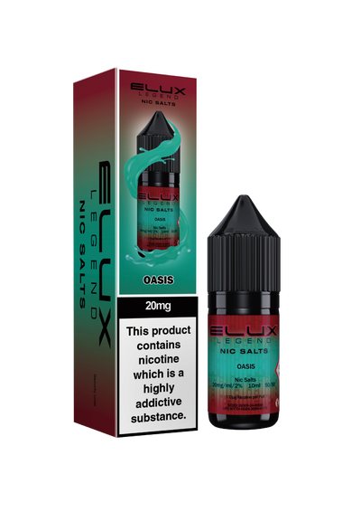 Elux Legend Nic Salts: Oasis - 20mg (10 Pack)