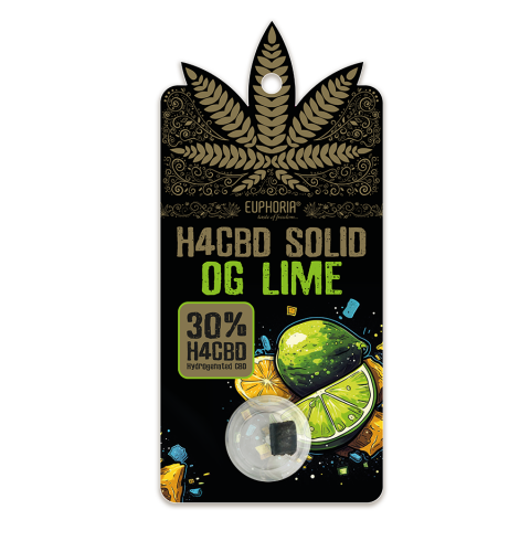 Euphoria H4CBD Solid Hash 30% - OG Lime