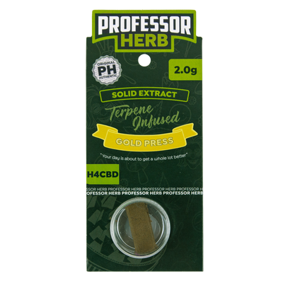 Professor Herb H4CBD Solid Extract 2.0g - Gold Press