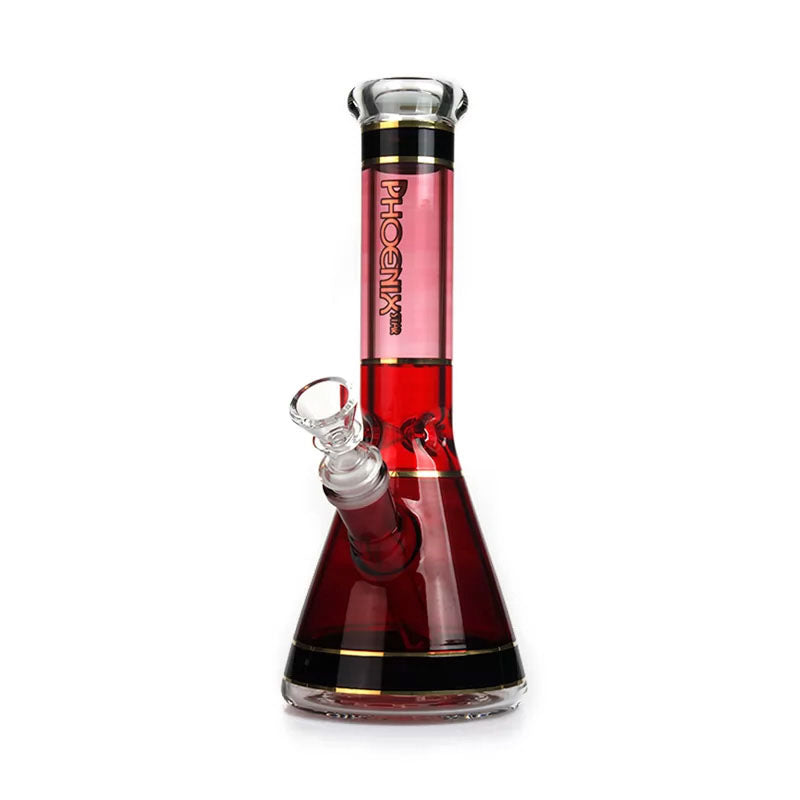 Phoenix Star: 10" Colourful Beaker Bong - (PHX110)