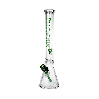 Phoenix Star: 18" 7mm Thick Glass Beaker Bong (PHX117)