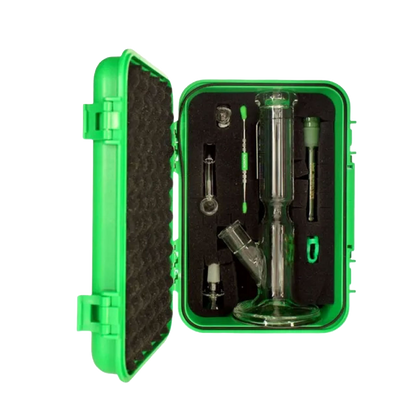 Phoenix Star: Dual Use Travel Flat Base Bong And Banger Kit (PHX1302)