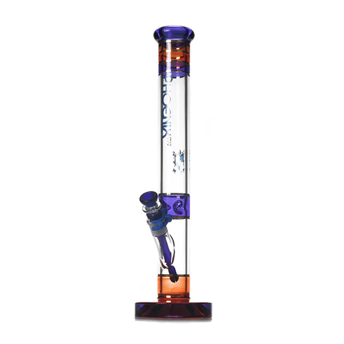 Phoenix Star: 18" 7mm Thick Straight Glass Bong