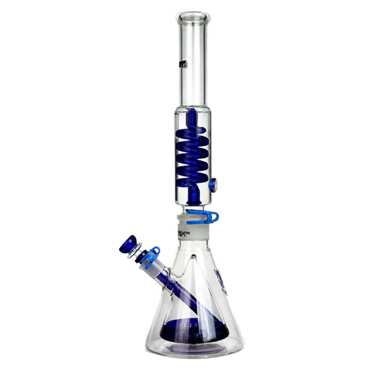 Phoenix Star: 18" Freezable Glycerin Beaker Bong - 2 Part