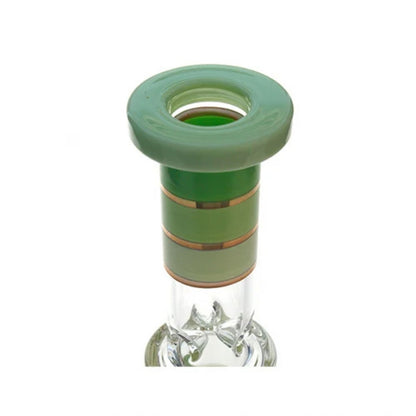 Phoenix Star: 14" Dual 8 Arm Percolator Glass Bong (PHX572)