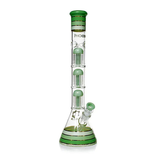 Phoenix Star 18 Inch Triple 8 Arm Percolator Bong - (PHX612)