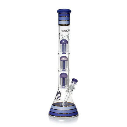 Phoenix Star 18 Inch Triple 8 Arm Percolator Bong - (PHX612)