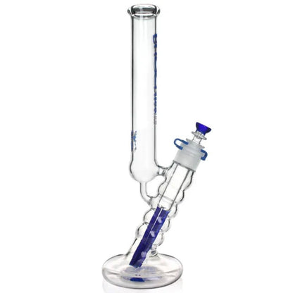 Phoenix Star: 18" 5 Arm Percolator Straight Tube Bong (PHX743)