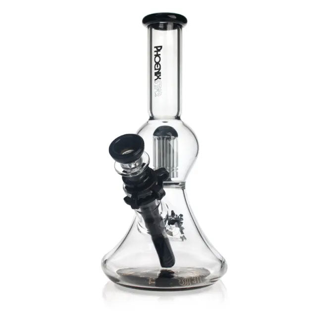 Phoenix Star 10 Inch Tree Percolator Beaker Bong - (PHX922)