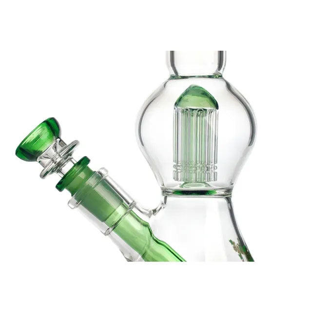 Phoenix Star 10 Inch Tree Percolator Beaker Bong - (PHX922)