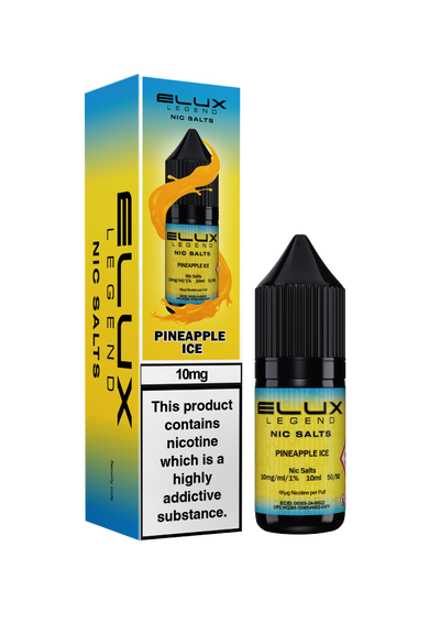 Elux Legend Nic Salts: Pineapple Ice - 20mg (10 Pack)