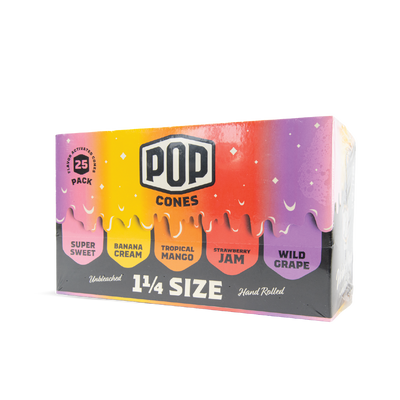 POP Cones Variety Pack: 1¼ - 5 Flavours (25 Pack)