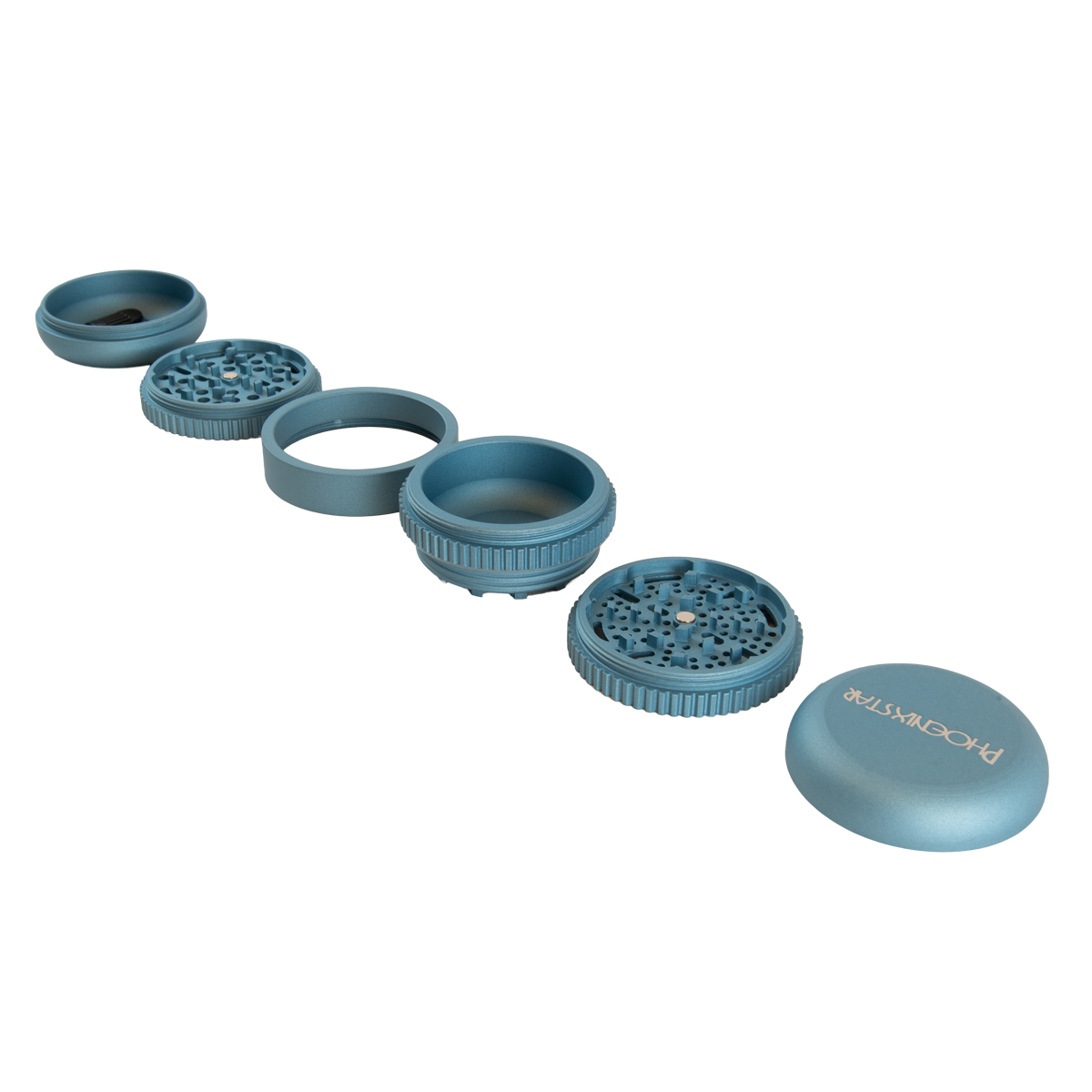 Phoenix Star 4 Piece Grinder With Changeable Teeth