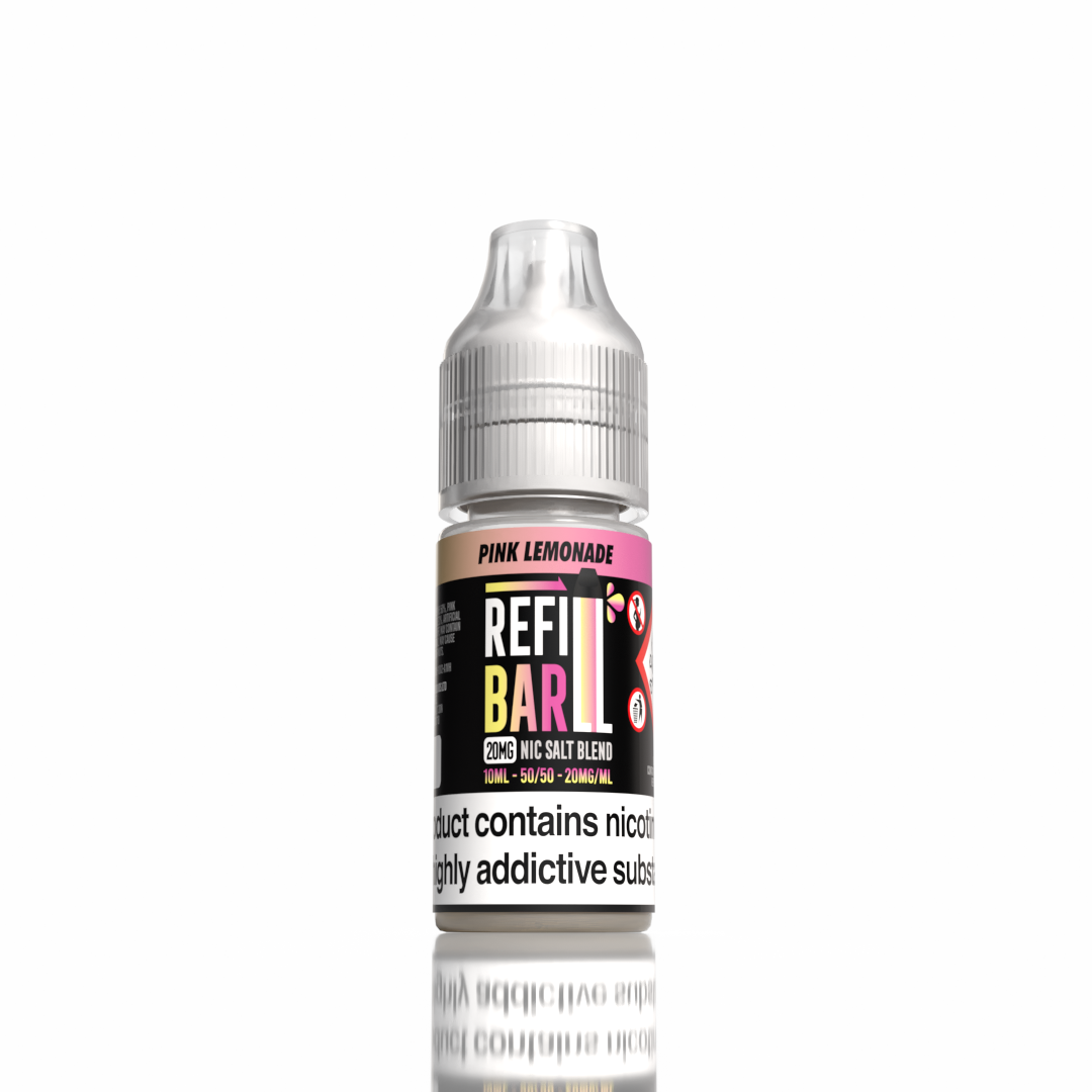 Refill Bar Salts Pink Lemonade 10ml 50vg - (Pack Of 20)