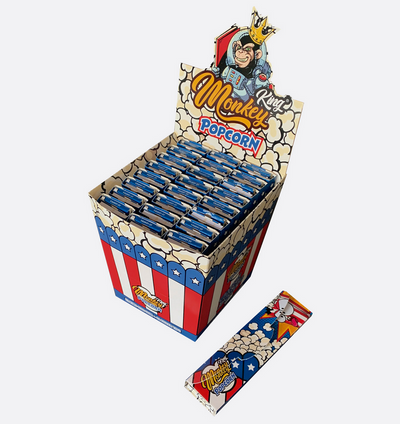 Monkey King Scented Smell Papers & Tips: Popcorn (24 Pack)