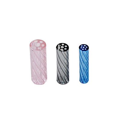 Professor Herb Assorted Colour And 3 Sizes of Glass Tip (3 Tips)