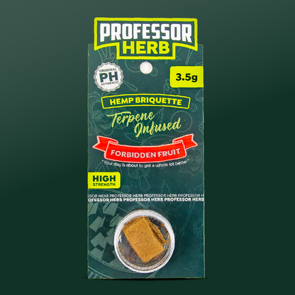 Professor Herb Hemp Briquette Hash 3.5g Forbidden Fruit