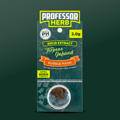 Professor Herb Hemp Solid Extract 2g Bubble Hash 19%