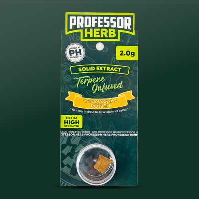 Professor Herb Hemp Solid Extract 2g Cheesecake Pollen Hash 15%