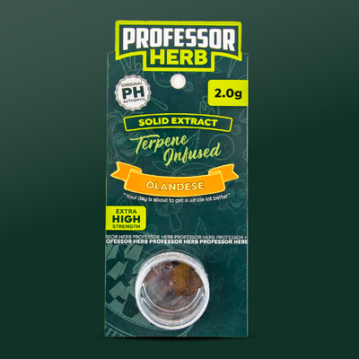 Professor Herb Hemp Solid Extract 2g Olandese Hash 18%