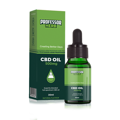 Professor Herb CBD MCT Tincture Oil 500mg 30ml