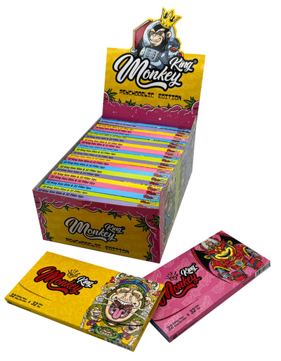 Monkey King Psychodelic Combi Pack Papers & Tips (24pcs)