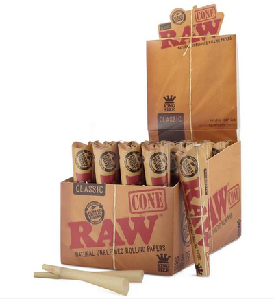 RAW Classic King Size Cones (32 pcs)