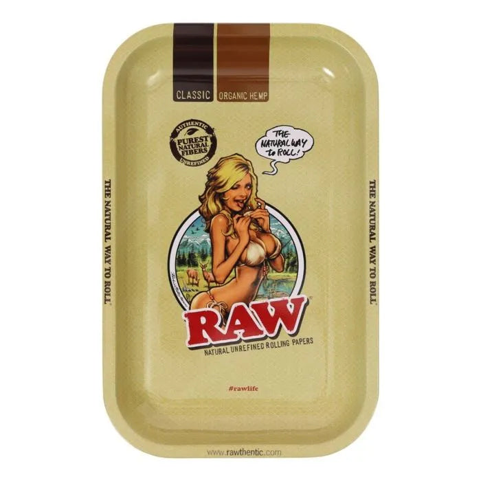 RAW 'Girl' Rolling Tray (Small 11" x 7")