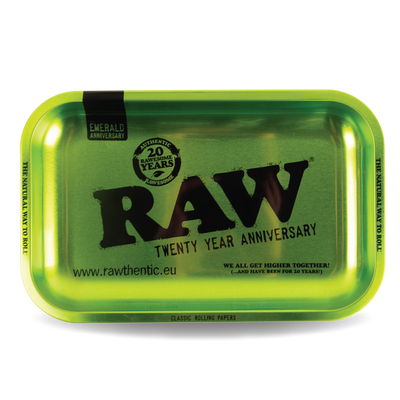 RAW 'Emerald Green Anniversary' Rolling Tray (Small 11