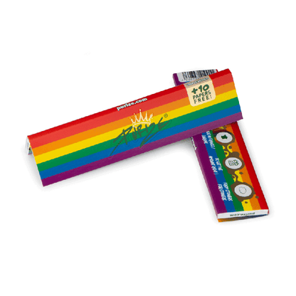 PURIZE® King Size Slim Longpapers - Rainbow (Full Box)