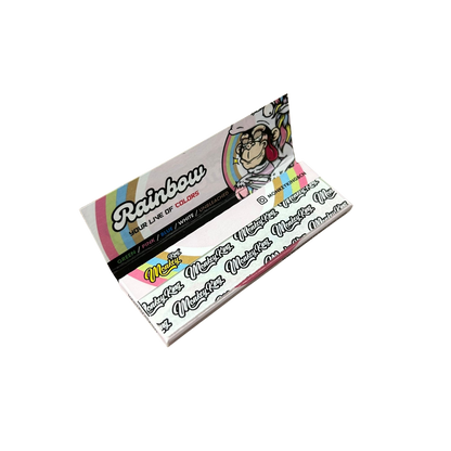 Monkey King Rolling Papers: Rainbow - Medium 1¼ (50 Pack)