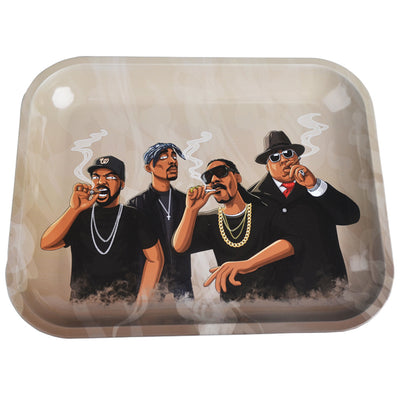 Wise Skies 'Rappers' Large Rolling Tray