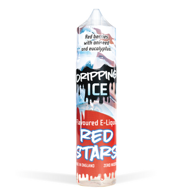 Dripping 50ml E-Liquid Shortfills - Red Stars