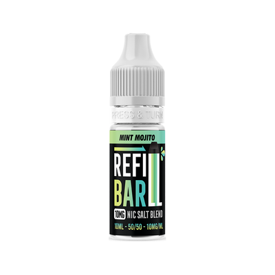 Refill Bar Salts Mint Mojito 10ml 50vg - (CDU 10)