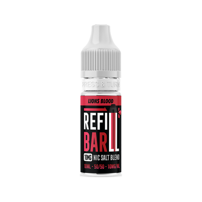 Refill Bar Salts Lions Blood 10ml 50vg - (CDU 10)