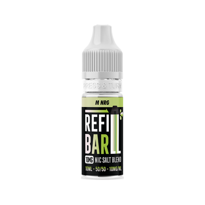 Refill Bar Salts M Nrg 10ml 50vg - (CDU 10)