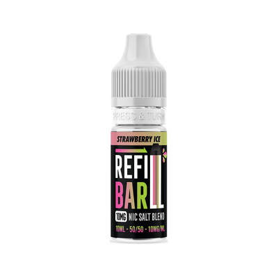 Refill Bar Salts Strawberry Ice 10ml 50vg - (CDU 10)