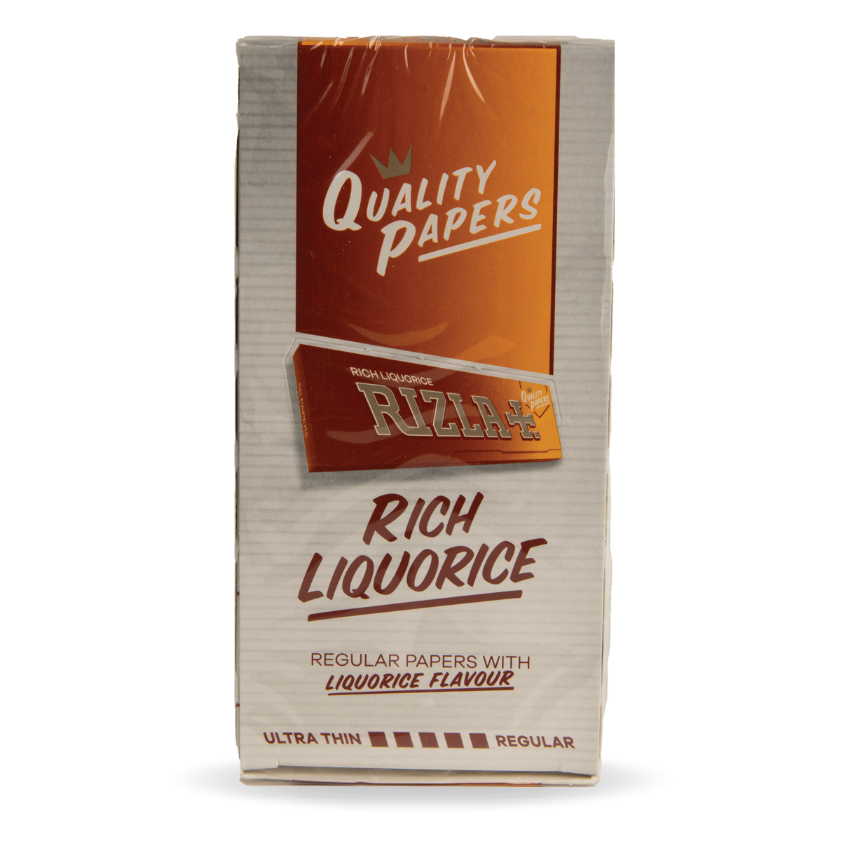 RIZLA Flavoured Rolling Papers: Rich Liquorice - Regular (50 Pack)