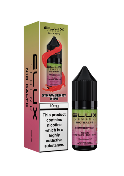 Elux Legend Nic Salts: Strawberry Kiwi - 20mg (10 Pack)