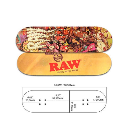 RAW Skateboard Deck - Japan