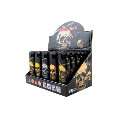 Flamejack Windproof Lighters (25 Pack)