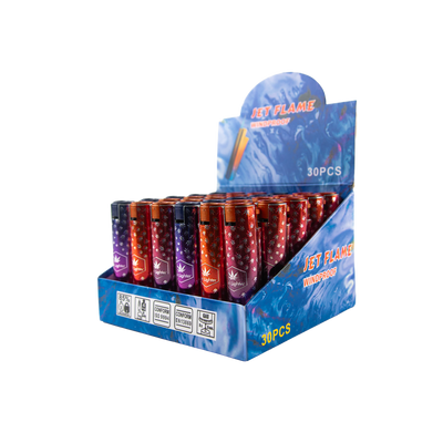 Sparkys Metallic Jet Lighters (30 Pack)