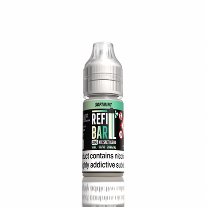 Refill Bar Salts Softmint 10ml 50vg - (Pack Of 20)