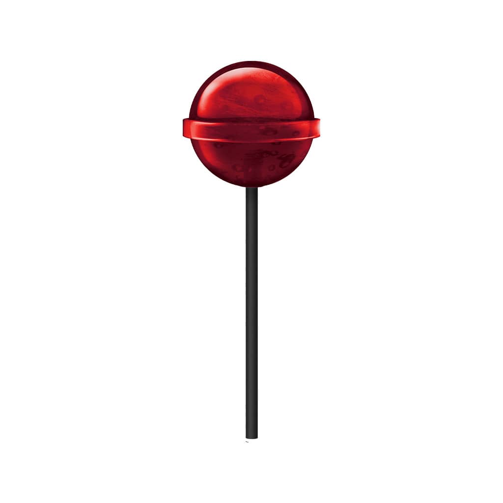 Multitrance Bubbly Billy Buds CBD Sour Raspberry Lollypops - Gift Box (5 pcs)