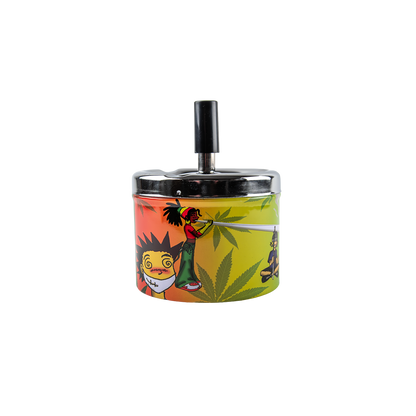 Sparkys Push Down Ashtray