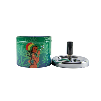 Sparkys Push Down Ashtray