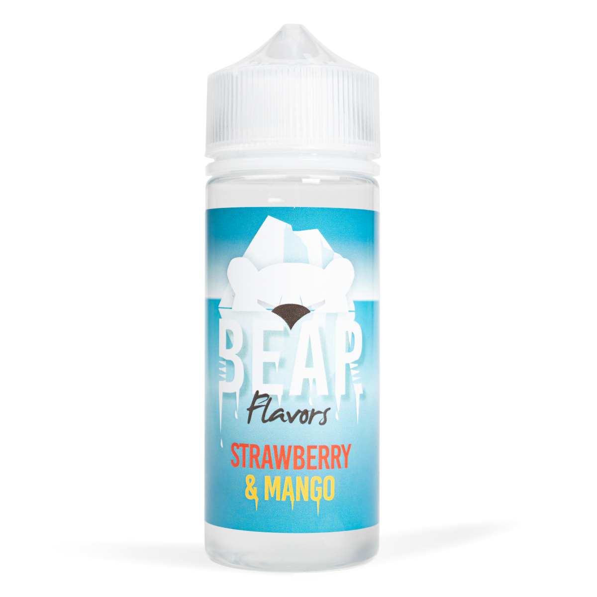 Bear 100Ml E Liquid Shortfills Strawberry & Mango 100Ml