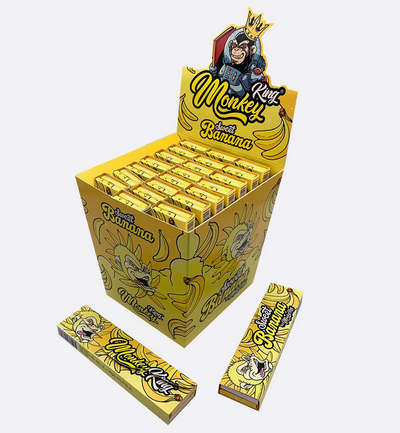 Monkey King Scented Smell Papers & Tips: Sweet Banana (24 Pack)