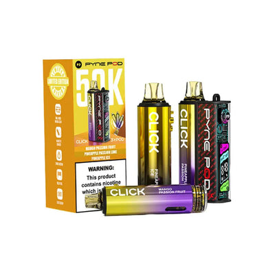 Pyne Pod Click 50K Pod Kits: Tropical Edition – 20mg