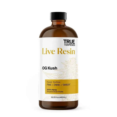 True Terpenes Hemp Terpenes Live Resin: OG Kush (2ml)